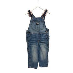 ⭐️ 5/$30 Oshkosh B’Gosh Kids Denim Overalls size 2T